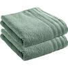 Set of 2 "Spa" Bath Towels 90 X 150 Cm / 400 Gr/m² - "Spa" Mint
