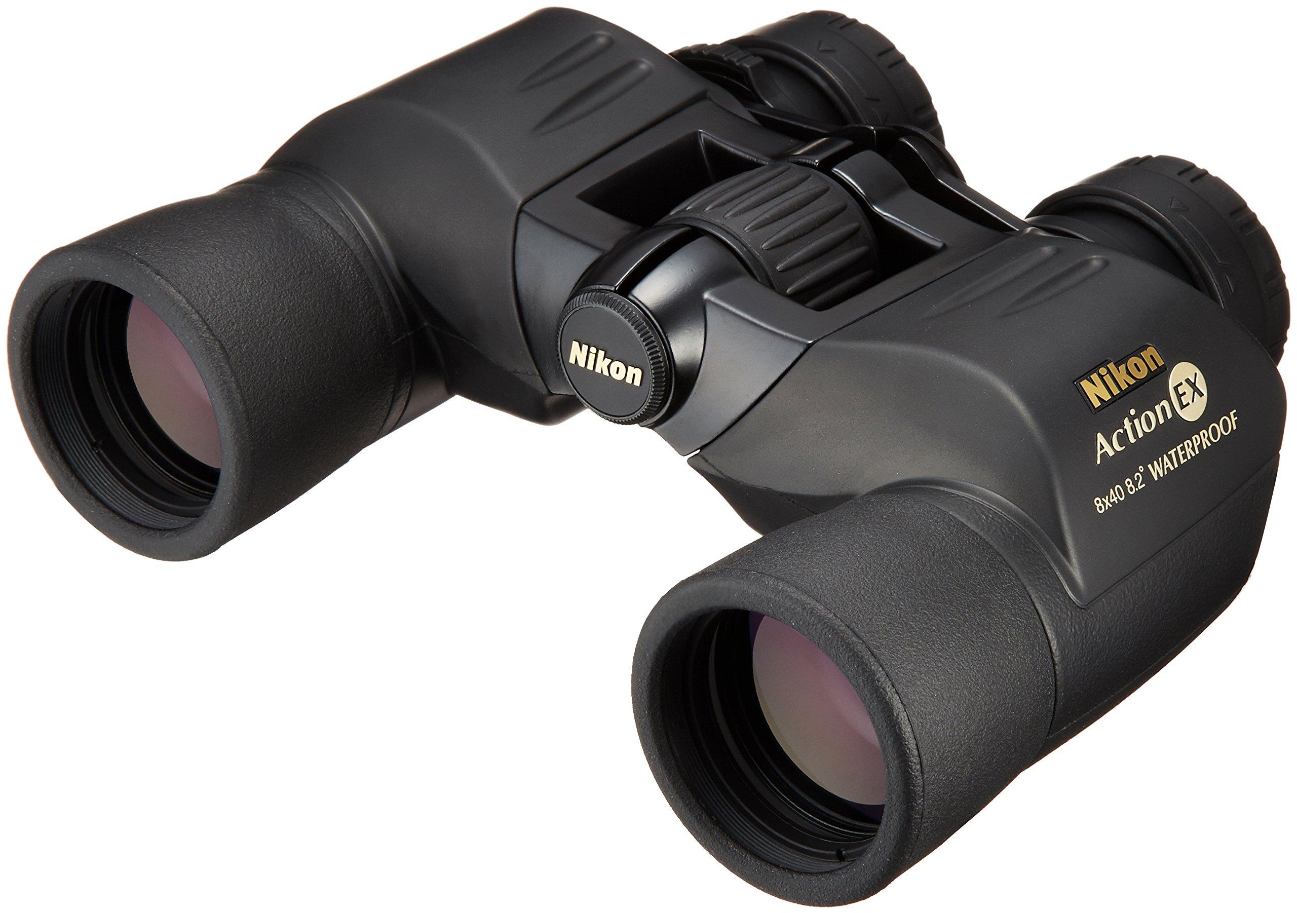 

Бінокль Nikon Action EX 8X40CF Porro Prism Type 8x 40 Calibre AEX8X40 чорний
