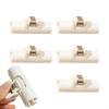 6 Pcs Non Slip Bed Sheet Clips Strong Grip Invisible Sheet Gripper Clamp Reusable Extra Large Mattress Sheet Buckle