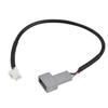 4 Pin Interface Car Adapter Vehicle USB Interface ABS Material Compatible With Radio Easy Installation USB To USB Connection