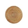 Rattan Weave Heat-Resistant Table Mat & Coaster Set