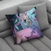 Needy KKAngel Streamer Overload  Creative Patterned Pillowcases for Interior Decoration Office Living Room Home