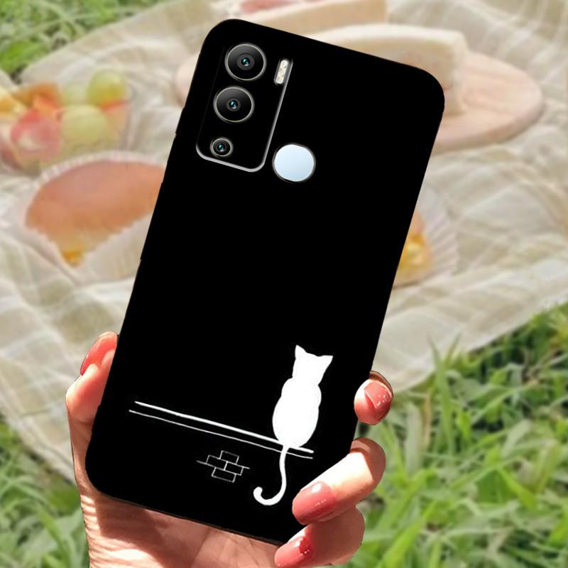 For Infinix Hot 12i Case 12 i X665B Silicone Soft TPU Phone Cover For Infinix Hot 12 Pro X668C Cases Hot12 X6817 Bumper Fundas