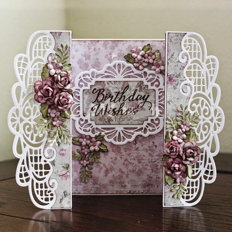 Orion Border Dies Metal Cutting Dies Stencil for DIY Scrapbooking Embossing Paper Cards Decorative