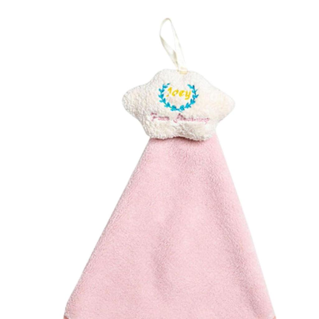 Towel, Absorbent Bath Washcloth Hanging Towel for Kitchen Bathroom