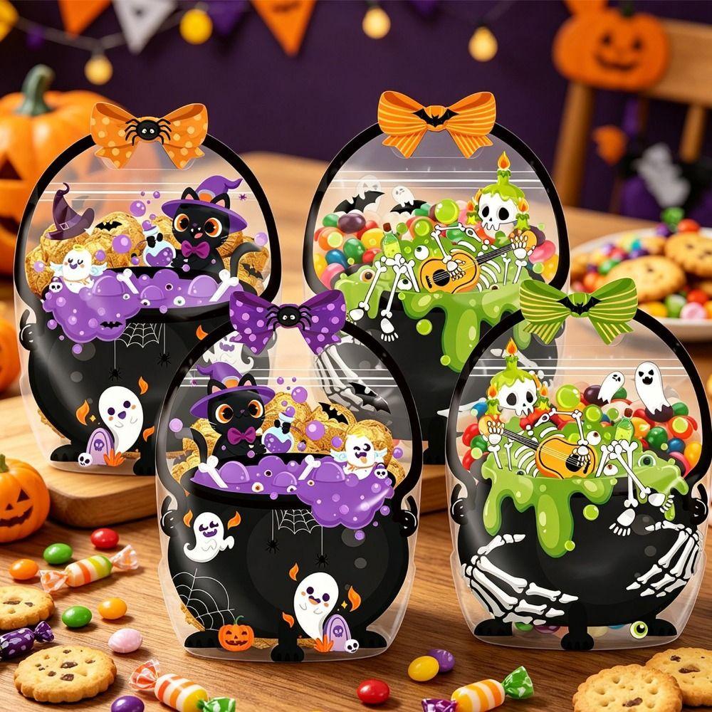 20PCS Multicolor Self Sealing Bags Cartoon Pattern Packaging Bags Storage Pouches Party Supplies