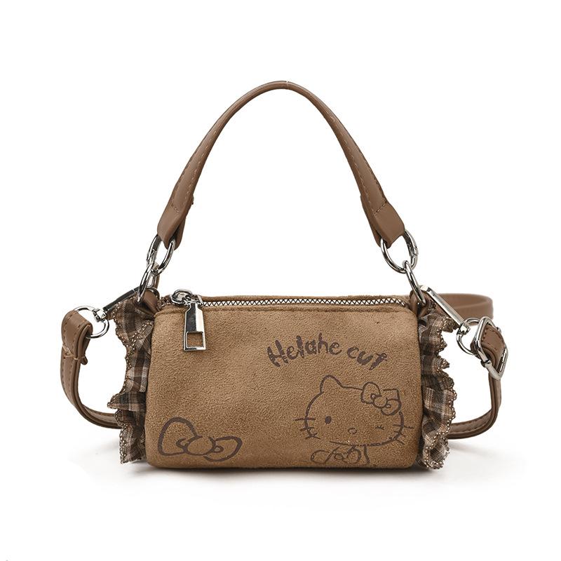 Międzynarodowa Dziecięca Moda Torba na Ramię: Torebka Księżniczki dla Rodzica i Dziecka & Poduszka Crossbody dla Stylowych Dziewczynek