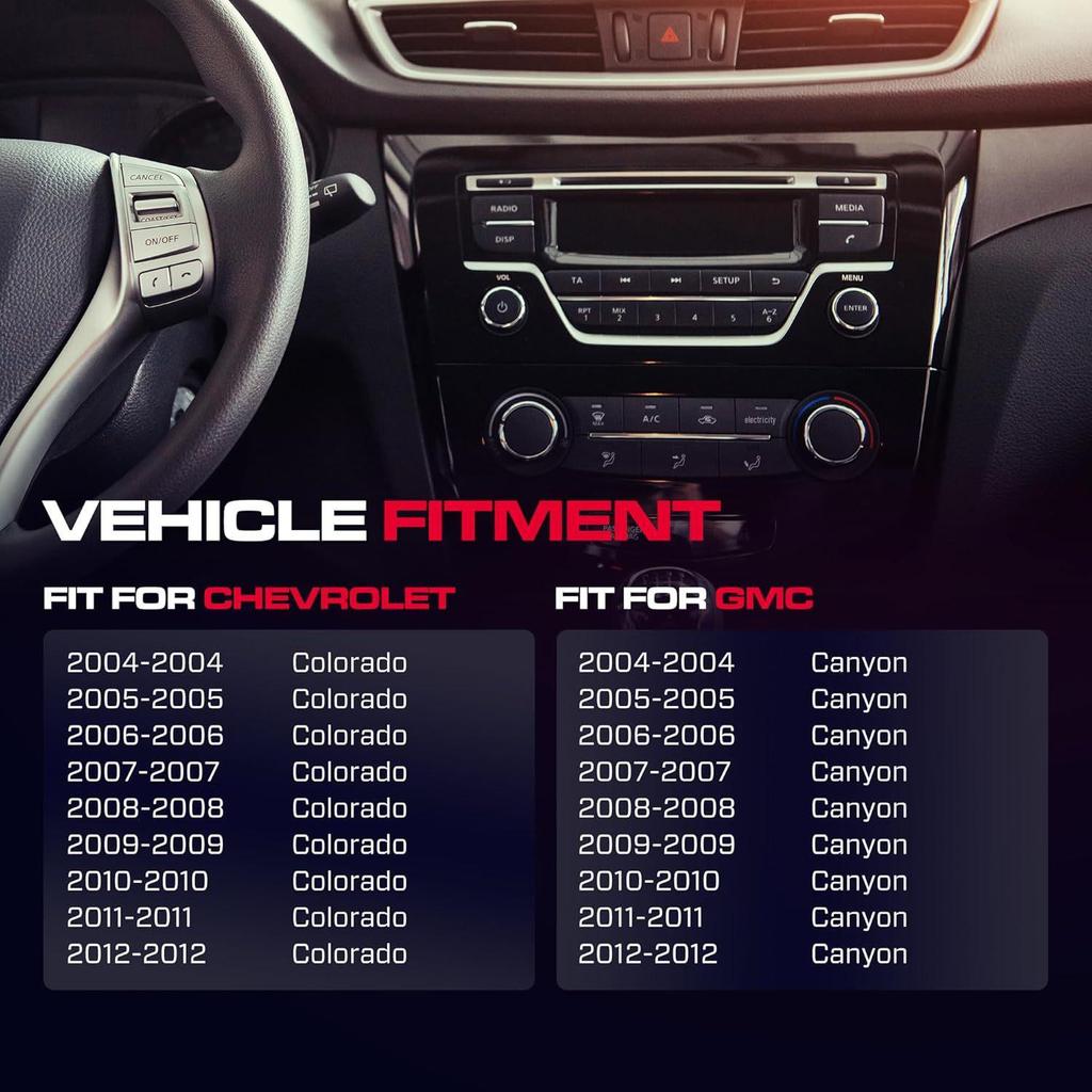 Chevrolet 2004-2012 A/C Heater Control Panel Switch (25841856)