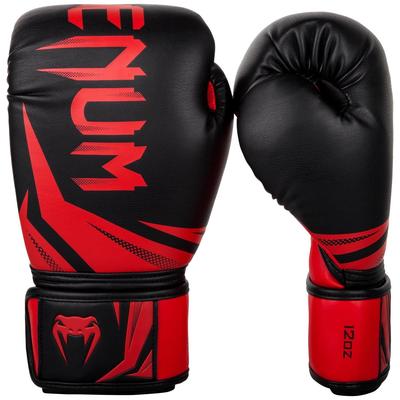 Venum Challenger 3.0 Boxningshandskar Svart/Röd 12oz