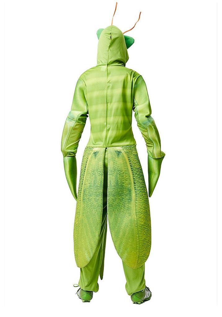 Unisex Praying Mantis Jumpsuit Costume for Halloween, Carnival, and Party Performances