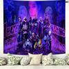 Valorant Game Wall Tapestry Aesthetic Wall Hanging Printed Fabric Blanket Decorative Tapestries for Bedroom Living Room Home Decor