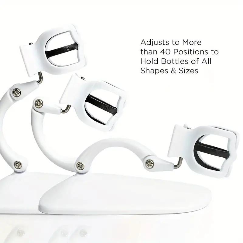 Verstellbares Ergonomisches Nagellackregal, Nailart-Werkzeugregal, Nagellackhalter, Befestigungsclip, Hilfsmittel für Nagellackflaschen