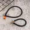 Reifenfüllschlauch M6 Verriegelbarer Luftdruckprüfer Mit Luftschlauch, Standard-Reifenventil Feingewinde, Füllschlauchadapter