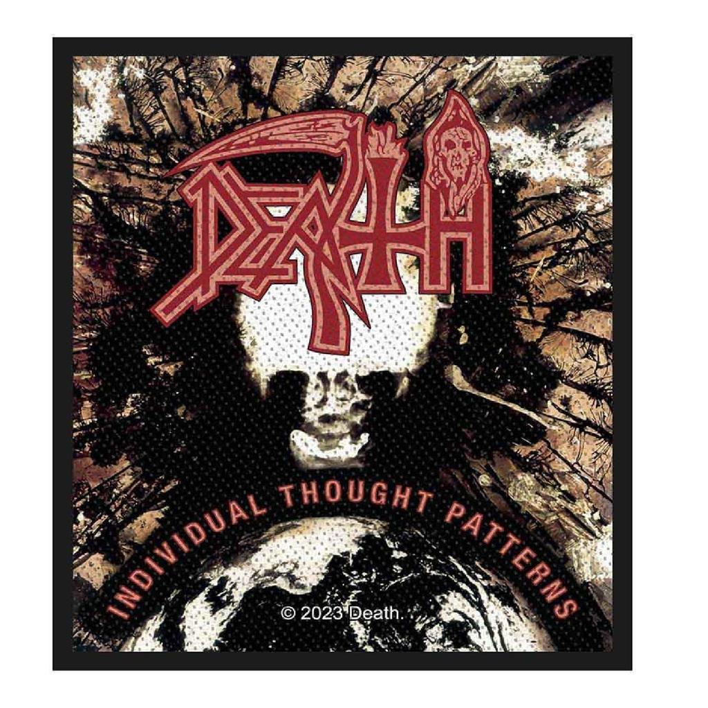 Tod Individuelle Denkmuster Gewebter Standardaufnäher