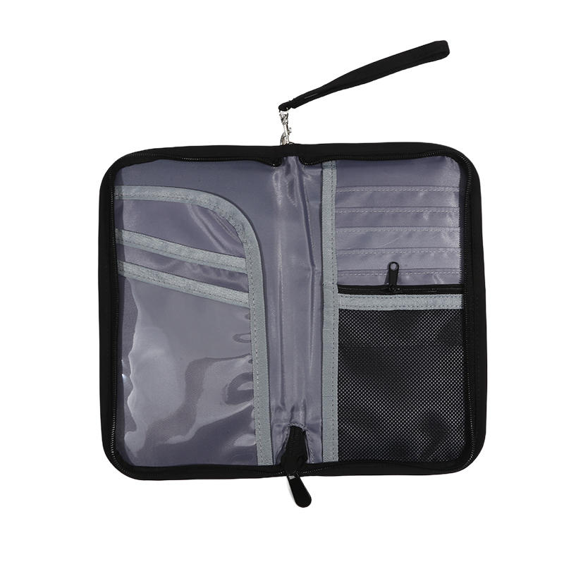 Large Capacity Portable Travel Boarding Passport Holder Wallet Multifunctional Document Organizer Credit Cards Case for Women Men