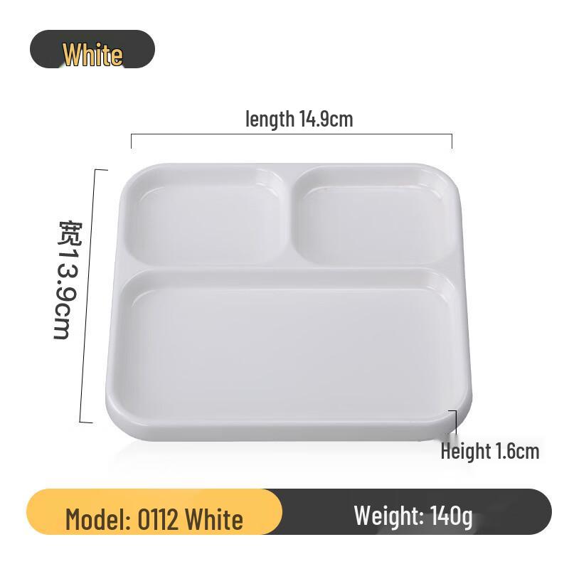 KANGMO Melamine Multi-Compartment Sauce Dish