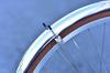 RITEWAY Bicycle Double Stay Cross Bike Full Front and Rear For 26 Width Mirror Silver Fender, Fender, Mudguard, Set, Inches, 45MM,