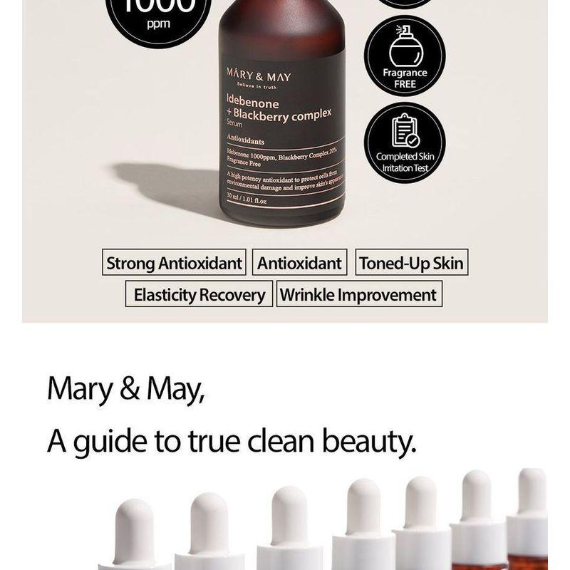 Mary&May - Idebenone + Blackberry Complex Serum