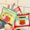 Waterproof Folding Storage Bag Eco-Friendly Handheld Bag Portable Vegetable Storage Bag  Storage