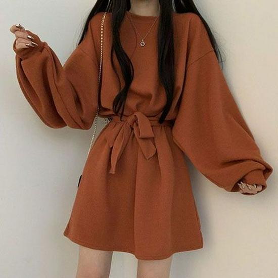

Stylish Mid-Length Skirt for Spring & Autumn - Petite Slimming Waist-Cinching Casual Wear S for under 95 jin