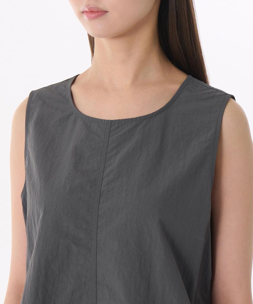 Musinsa Standard Woman Women'S Nylon Mini Dress [Gray]