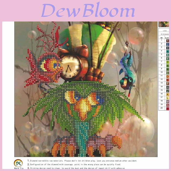 Exquisite Parrot Diamond Painting For Arts And Crafts Wall Decor And Home Decoration