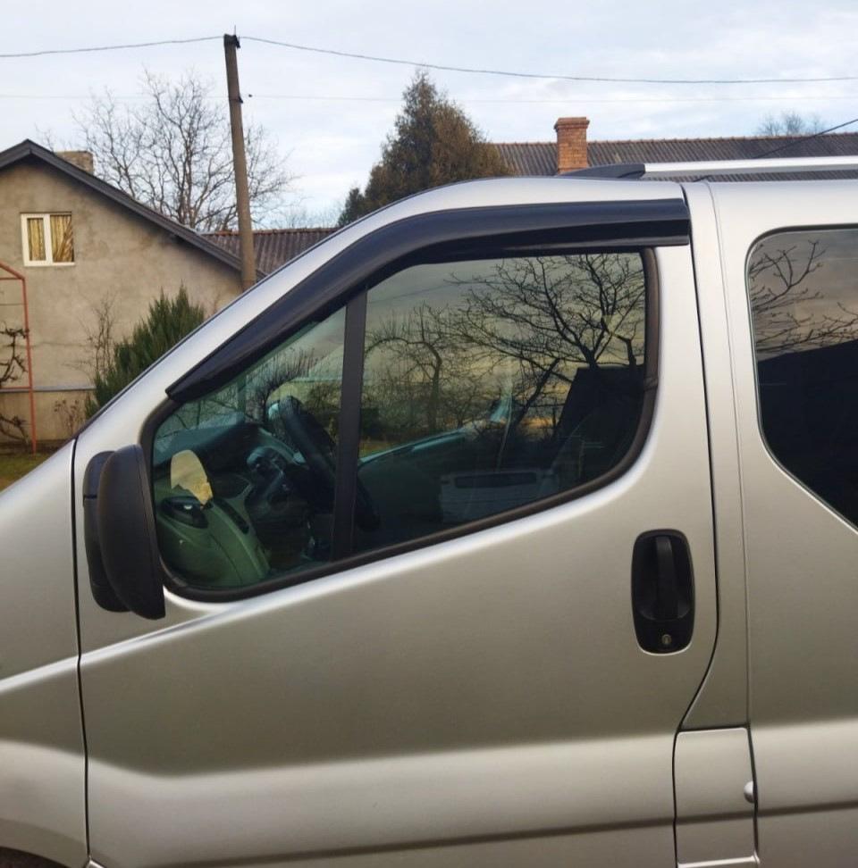 Εκτροπείς ανέμου (2 τεμ, EuroCap) για το Opel Vivaro 2001-2015