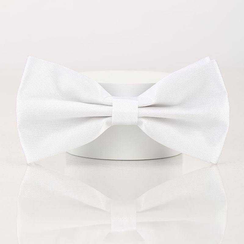 Men's Classic Double Layer Black Bow Tie for Weddings and Formal Events
