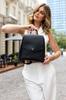 Women's eco backpack PTN PLEC-ALE-8-7805 Black