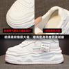 Thick-soled inner height increase white shoes women's new spring muffin board shoes versatile casual sports shoes