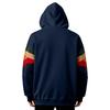 Herren Color-Block Hoodie mit tief angesetzter Schulter Lässiger Pullover Sweatshirt für den Alltag