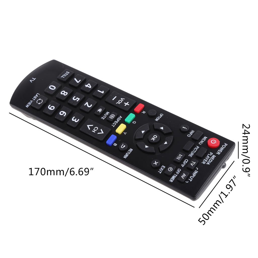 TV Remote Control for Panasonic Plasma TVs N2QAYB000818 N2QAYB000816 N2QAYB000817 N2QAYB000820 N2QAYB000976
