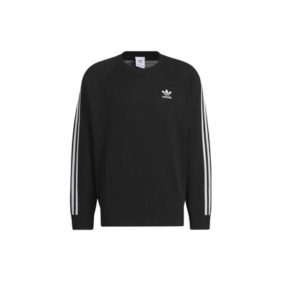adidas Originals Maglia Sportiva Casual Girocollo Pullover Manica Lunga Felpa Unisex Nera IX7817