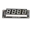 LED-Digitalanzeigemodul 0,56 Zoll Bildschirm 4-stellig 7-Segment-Platine TM1637 Uhrmodul 5 V