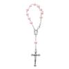 8mm Pearl Finger Rosaries Baptism Rosary Beads Finger Baptism Rosaries First Communion Favor Christening Party Gift
