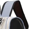 Pet Carrying Backpack Large Space Waterproof Breathable Portable Cat Carrier Bag with Handle for Puppy Blue