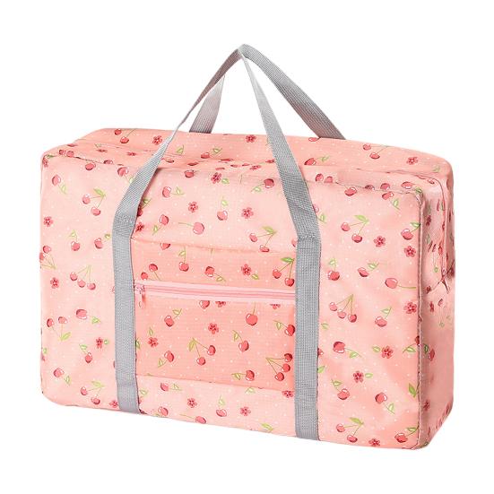 Foldable Travel Duffel Bag Tote Carry-on Luggage Bag Large Capacity Waterproof Portable Storage Bag with Zipper