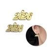 100Pieces Simple 2026 Year Number Charm Graduation Pendant For Unique Jewelry And Gift Crafting Project Decoration