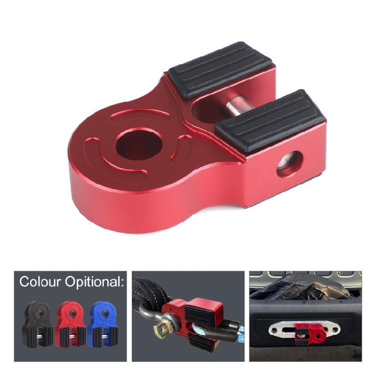 Rapid Connect Aluminum Winch Hook Secure Trailer Linkage Winch Shackle Mount for Off Road Towing Applications