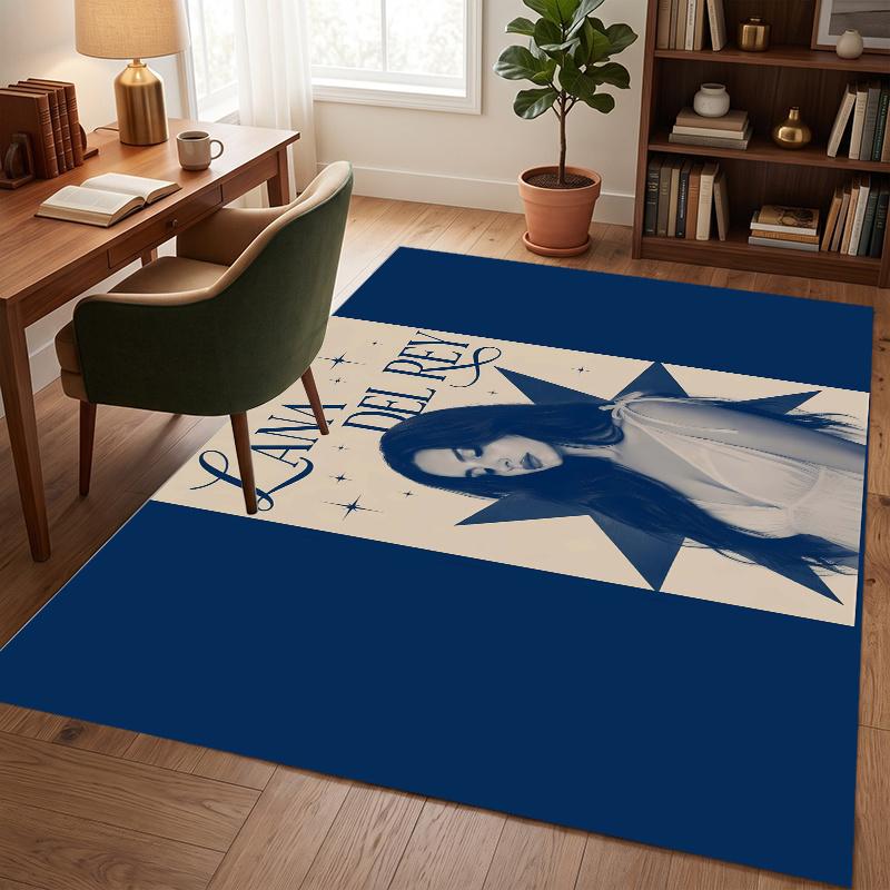 Lana del Rey (74) Büurteppich Eleganter Bodenteppich für Büro Wohnzimmer Schlafzimmer und Innenräume