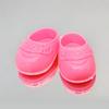 1 Pairs PVC Dolls Stand Other Accessories Fashion Mini Shoes  for 17cm Dolls