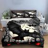 Gothic Bat-Themed Three-Piece Set Kid'S And Adults' Bedroom Decor, Exquisite Three-Piece Bedding Set Gift
