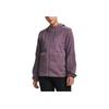 Under Armour Solid Color Hooded Zip-Up Long Sleeve Jacket Women Jacket Purple 1378850-500