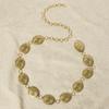 Bohemian Waist Womens Chain With Embossed Metal Finish For Summer And Winter Wear