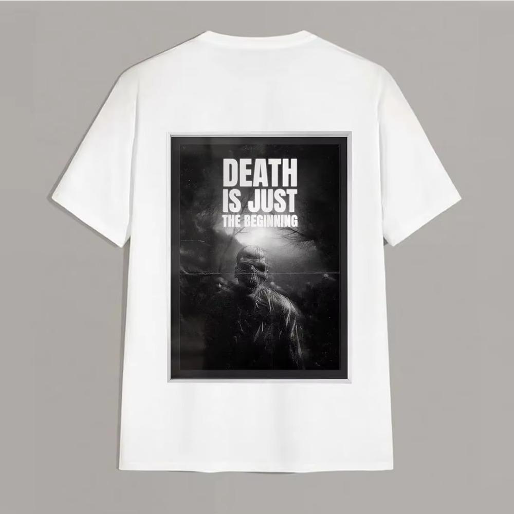 2024 Popular Summer New Men's 3DPrinted Short Sleeve T-shirt Cool and Breathable Loose Shirt Sweat-absorbing Top Cool Streetwear