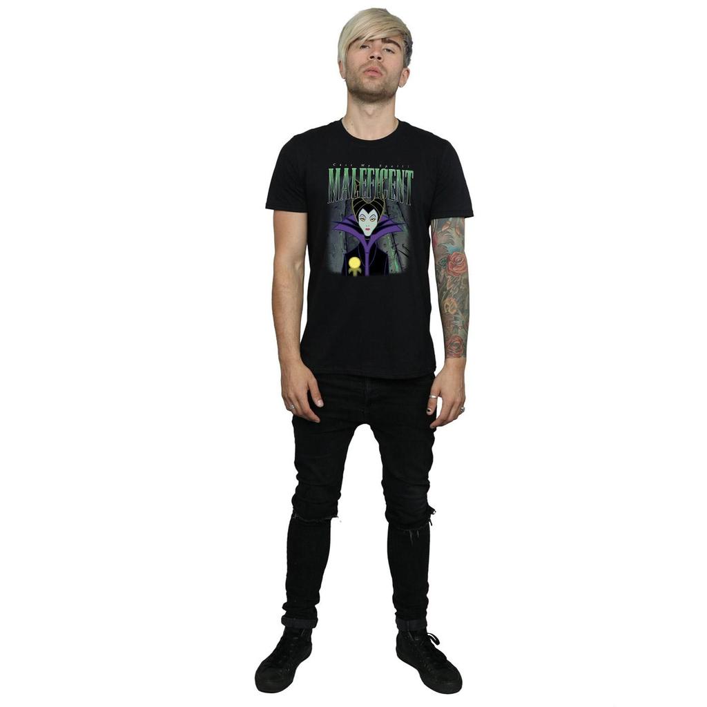 Maleficent Mens Montage Cotton T-Shirt