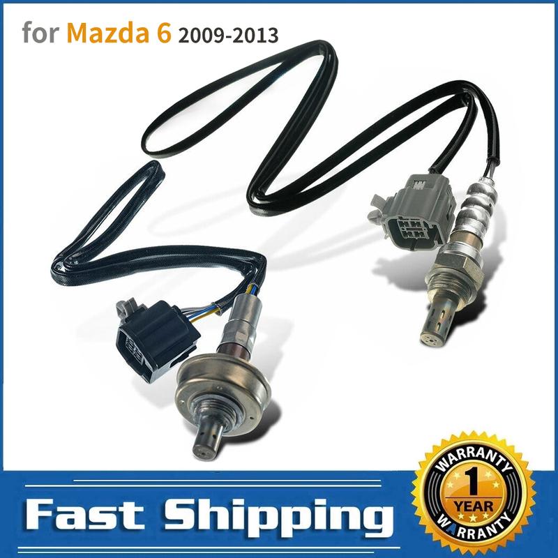

2pcs Upstream and Downstream O2 Oxygen Sensor lambda for Mazda 6 2009-2013 250-24859 250-25090 Car Accessories Brand New