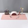 New Large&Small Nail Art Table Mat Pink Beauty Nail Pad Leather Soft Display Nail Practice Anti-slip Pad Armrest Cushion Salons