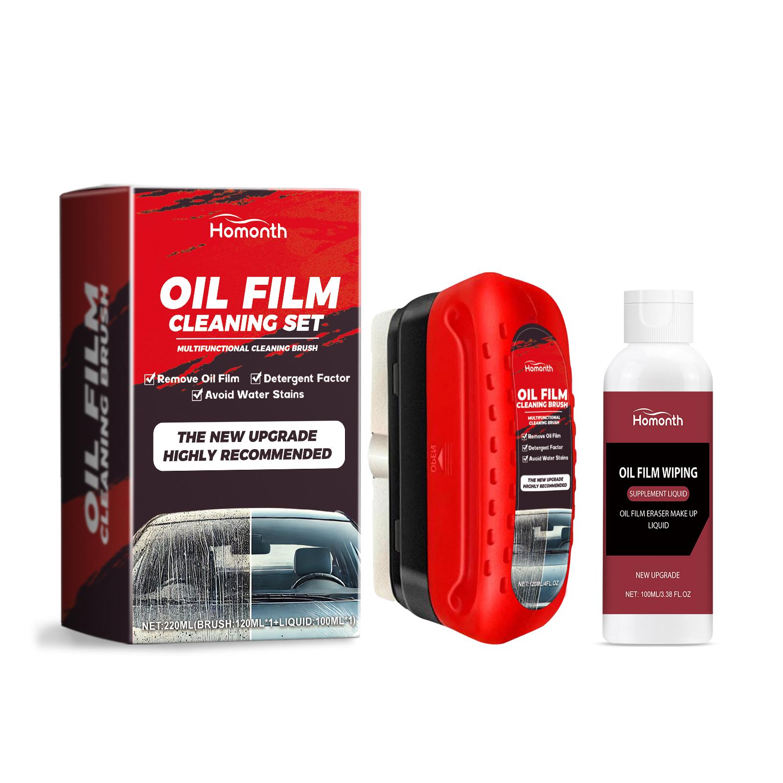 Homonth Car Windshield Cleaning Kit: Glass Window Cleaning, Removing Stains, Waterproof, Rain-Resistant for Vehicles