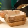 100pcs Waterproof Air Fryer Paper Oilproof Parchment Paper Food-Grade Baking Paper  Kitchen Baking